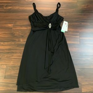 Citi Clothing Black Chiffon Cocktail Dress (12)